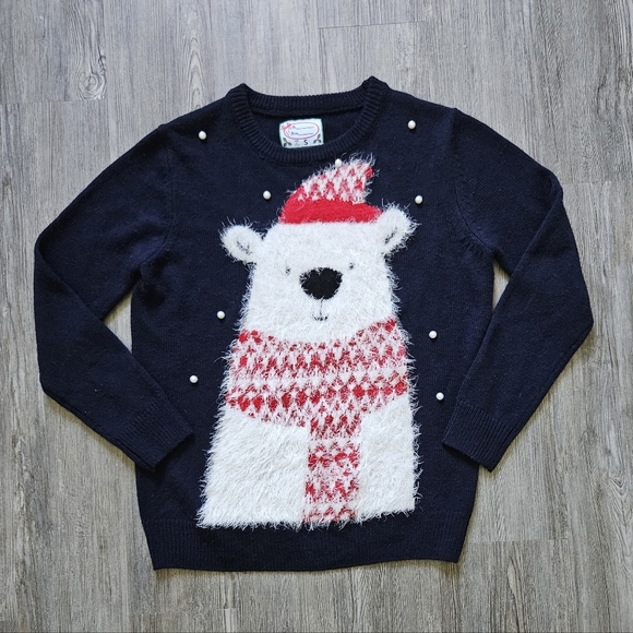 COPY - "UGLY" CHRISTMAS SWEATER, that's actually cute!!... size S - Picture 1 of 9